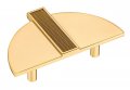 915-64-Gold Ручка скоба, глянцевое золото 64 мм