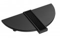 915-64-Matt Black Ручка скоба модерн, чёрный 64 мм