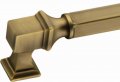 BU 015.320.04RASQ Ручка скоба модерн, состаренная латунь 320 мм