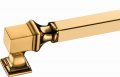 BU 015.320.19SQ Ручка скоба модерн, глянцевое золото 320 мм