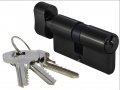 Цилиндровый механизм Morelli ключ-вертушка HS 70CK BL черный