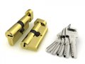 Цилиндровый механизм с вертушкой R602/68 mm (26+10+32) BBP золото