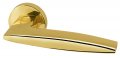 Дверная ручка раздельная SQUID URB9 GOLD-24 золото 24К