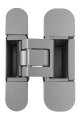 KUBICA HYBRID K6380 45 CR.SAT петля скрытая универсальная асимметричная, цвет МАТОВЫЙ ХРОМ (80 kg)