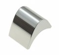 Ручка кнопка модерн COLOMBO DESIGN F534-CR полированный хром