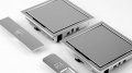 Ручка KUADRA Q 100 CS без замка для раздвижной двери, цвет Матовый хром
