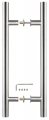Ручка скоба FUARO PH-22-25/300-INOX (нержавейка 201)