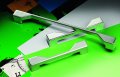 Ручка скоба модерн COLOMBO DESIGN F130FA-NM матовый черный 192 мм
